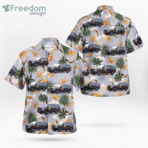 Maryland State Police Chevrolet Tahoe Hawaiian Shirt