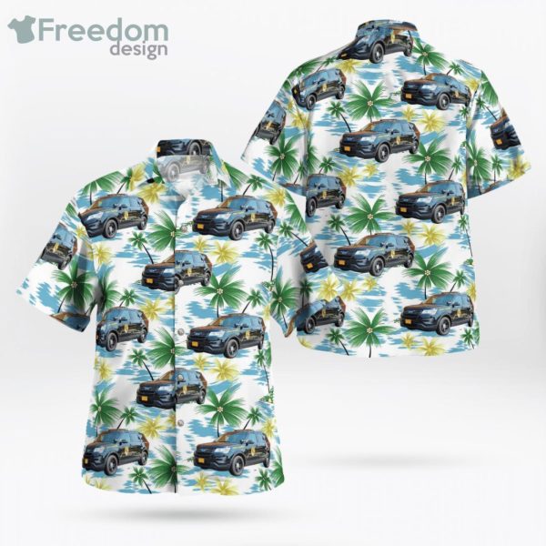 Maryland State Police Ford Police Interceptor Utility Hawaiian Shirt
