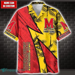 Maryland Terrapins 3D Hawaii Shirt Custom Name Limited Edition