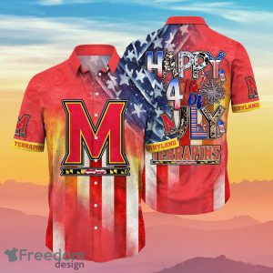 Maryland Terrapins NCAA3 Hawaiian Shirt 4th Of July Independence Day Best Gift For Men And Women Fans