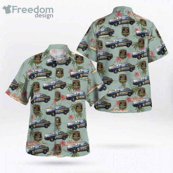 Maryland Transportation Authority Police Police Ford Interceptor Sedan Hawaiian Shirt