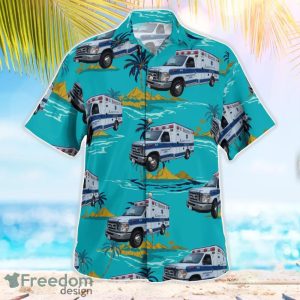 Brewster Ambulance Service Beach Hawaiian Shirt