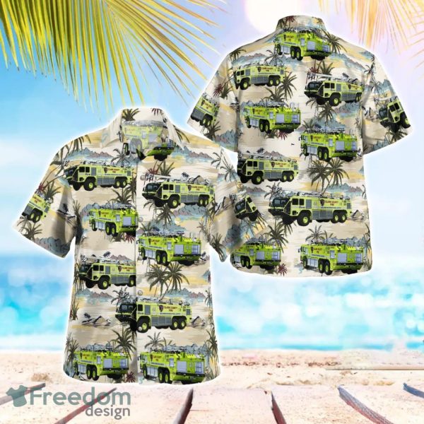 McCarran International Airport Clark County Fire Department Hawaiian Shirt Beach Shirt Summer Holiday Gift