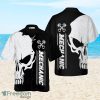 Mechanic Proud Skull Black White Hawaiian Shirt Best Gift For Men And Women