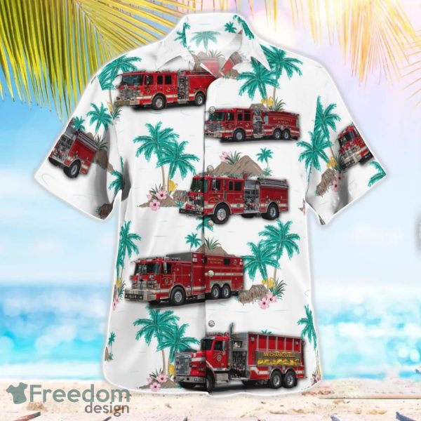 Maryland Mechanicsville Volunteer Fire Department Hawaiian Shirt Beach Shirt Summer Holiday Gift