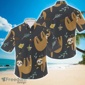 Mens Sloth Hawaiian Shirt For Men And Women