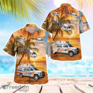 Mercy EMS 3D Summer Aloha Hawaiian Shirt