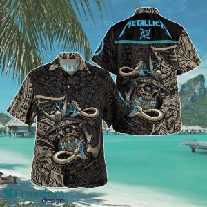 Metallica Skull Hawaii Shirt Aloha Shirt For Men Women AXg