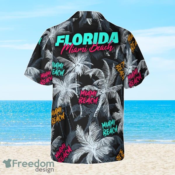 Miami Beach Coconut Tree Seamless Hawaiian Shirt Best Gift For Men And Women