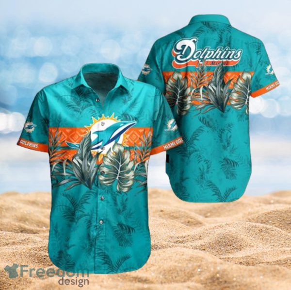 Miami Dolphins Hawaiian  Summer Beach Shirt Full Over Print