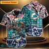 Miami Dolphins NFL Custom Name Hawaiian Shirt Best Gift For Men Women
