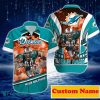 Miami Dolphins NFL Custom Name Hawaiian Shirt For Men Women Great Gift For Real Fans