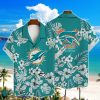 Miami Dolphins NFL Hibiscus 2023 AOP Hawaiian Shirt V30
