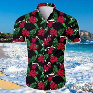 Miami Heat Hawaiian Shirt For Men And Women Small Flowers