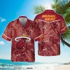 Miami Heat Leaves Tropical Pattern Print Hawaiian Shirt