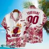 Miami Heat NBA Champions Custom Name And Number 3D Hawaiian Shirt