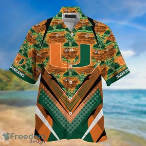 Miami Hurricanes Summer Hawaiian Shirt For Sports Fans This Season Gift For Fans