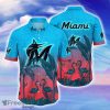 Miami Marlins MLB Flower Hawaiian Shirt Best Gift For Fans
