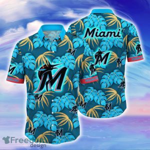 Miami Marlins MLB Flower Hawaiian Shirt Impressive Gift For Fans