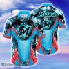 Miami Marlins MLB Flower Hawaiian Shirt Impressive Gift For Men Women Fans