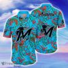 Miami Marlins MLB Flower Hawaiian Shirt Special Gift For Fans