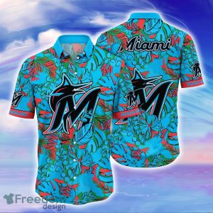 Miami Marlins MLB Flower Hawaiian Shirt Special Gift For Fans
