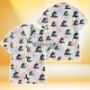 Miami Marlins Sketch Pastel Hibiscus Beige Background 3D Hawaiian Shirt Gift For Fans