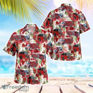 Michigan Farmington Hills Fire Department Beach Shirt For Team