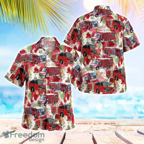 Michigan Farmington Hills Fire Department Beach Shirt For Team