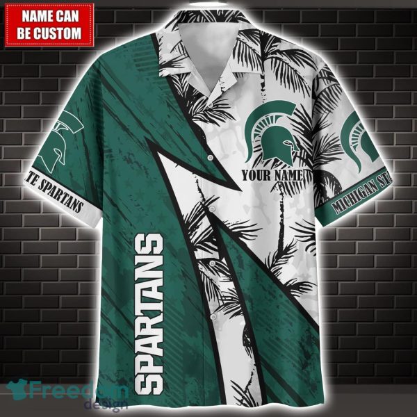 Michigan State Spartans 3D Hawaii Shirt Custom Name Limited Edition