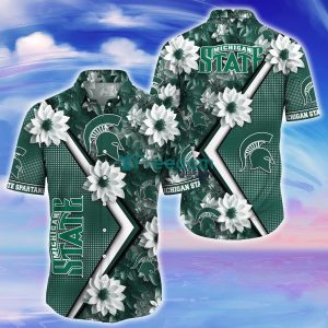 Michigan State Spartans Trending Hawaiian Shirt Gift For Fans