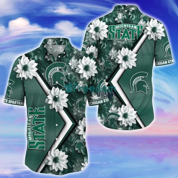 Michigan State Spartans Trending Hawaiian Shirt Gift For Fans