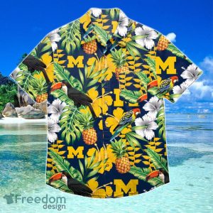 Michigan Wolverines NCAA Hawaiian Shirt Special Gift For Fans