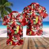 Mickey Mouse Costume Disney Summer Red 3D Hawaiian Shirt Perfect Gift