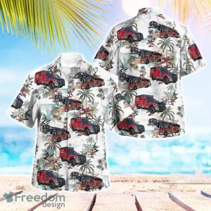 Midlothian Fire Department Beach Hawaiian Shirt Gift For Summer Holiday