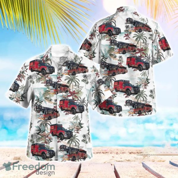 Midlothian Fire Department Beach Hawaiian Shirt Gift For Summer Holiday