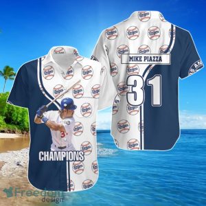 Mike Piazzas Los Angeles Dodgers Hawaiian Shirt For Men Women