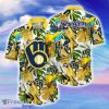 Milwaukee Brewers MLB Flower Hawaiian Shirt Great Gift For Fans
