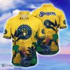 Milwaukee Brewers MLB Flower Hawaiian Shirt Great Gift For Men Women Fans