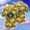 Milwaukee Brewers MLB Flower Hawaiian Shirt Impressive Gift For Fans