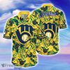Milwaukee Brewers MLB Flower Hawaiian Shirt Special Gift For Fans