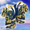 Milwaukee Brewers MLB Flower Hawaiian Shirt Style Gift For Men Women Fans