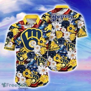 Milwaukee Brewers MLB Hawaiian Shirt Best Gift For Sport Fans