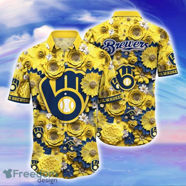 Milwaukee Brewers MLB Hawaiian Shirt For Men And Women Fans
