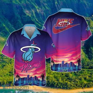 Mimia Morden City Pattern Colorful Basketball Association 2023 Hawaiian Shirt