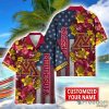 Minnesota Golden Gophers Custom name USA Flag 4th July Independence Day Hawaiian Shirt