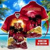 Minnesota Golden Gophers NCAA Hawaiian Shirt Coconut Tree Waves Beach Hawaii Shirt Custom Name For Fans