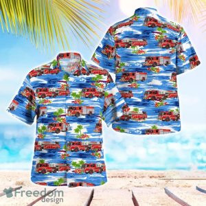 Minnesota Minneapolis Fire Department Beach Hawaiian Shirt