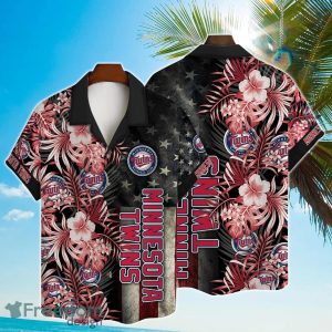 Minnesota Twins MLB 2023 AOP Hawaiian Shirt Hibiscus For Men Women
