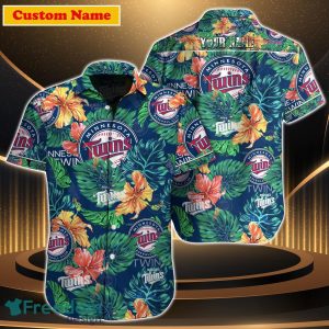 Minnesota Twins MLB Custom Name Hawaiian Shirt For Men Women Gift For Fan
